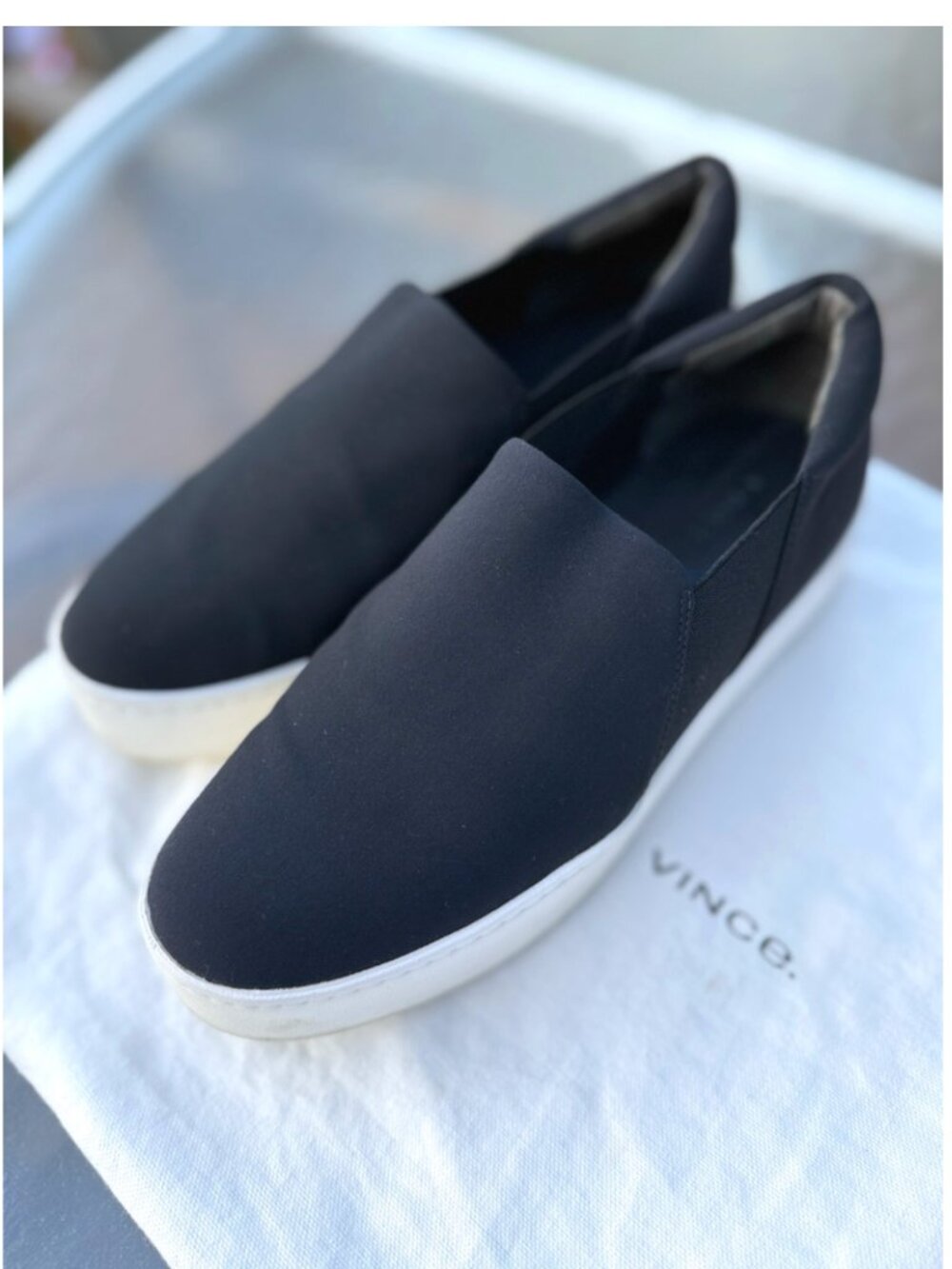 Vince Warren Platform Slip-On Sneakers